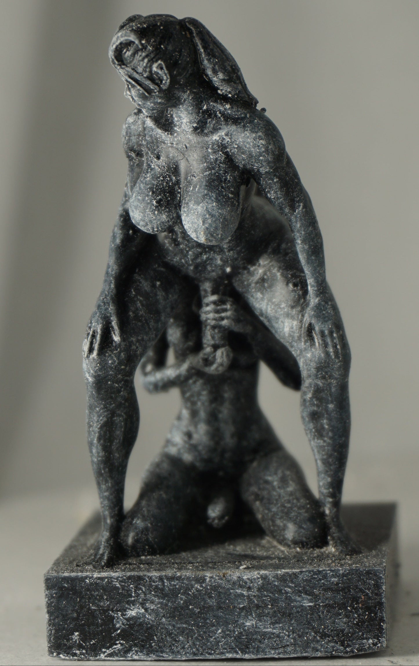 Transgender "Love from behind" Erotic Art Sculpture and figurine