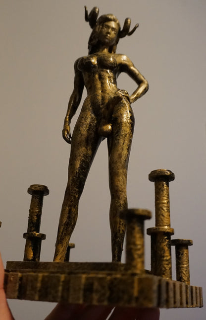 Transgender "Devil Spawn" Erotic Art Sculpture and figurine