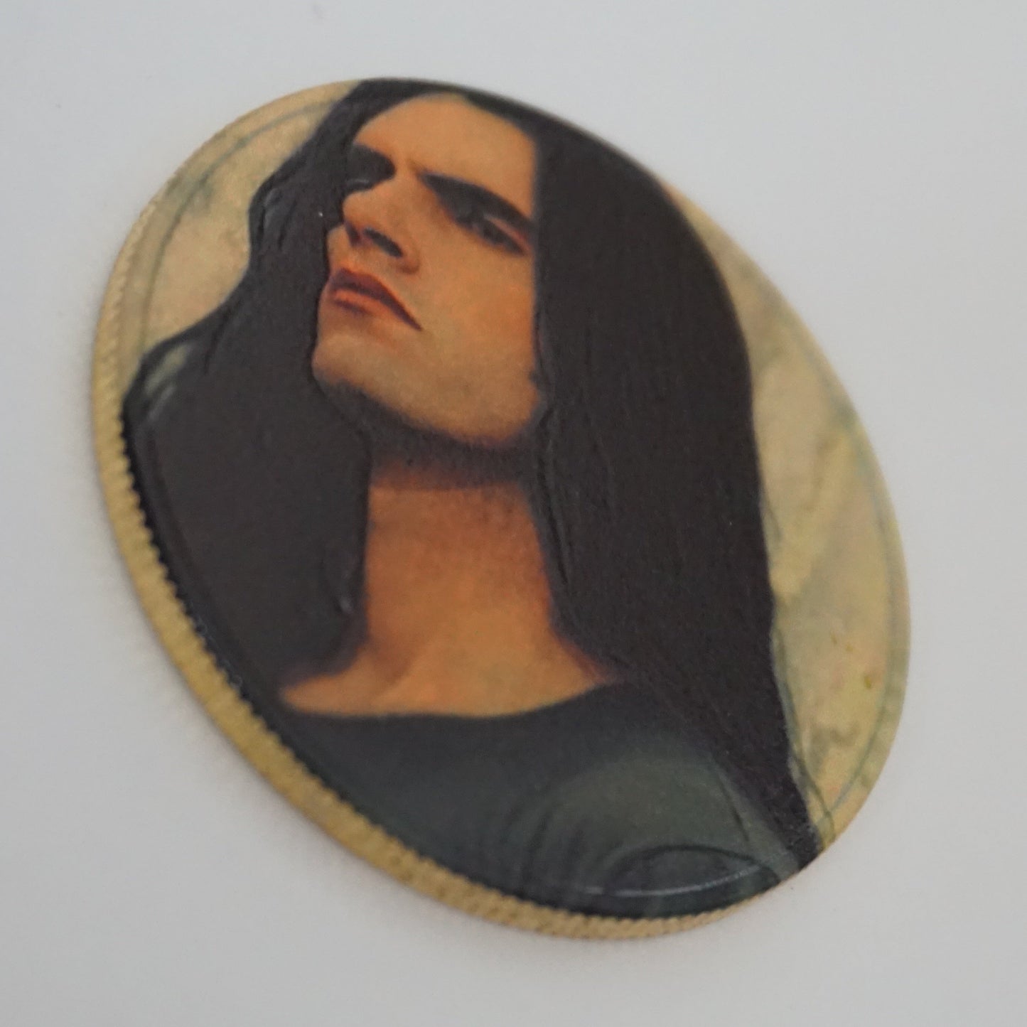 Peter Steele Full Color Collectible Coin | Gothic Metal Music Coin | Type O Negative Inspired Memorabilia | Musician Tribute Collectible
