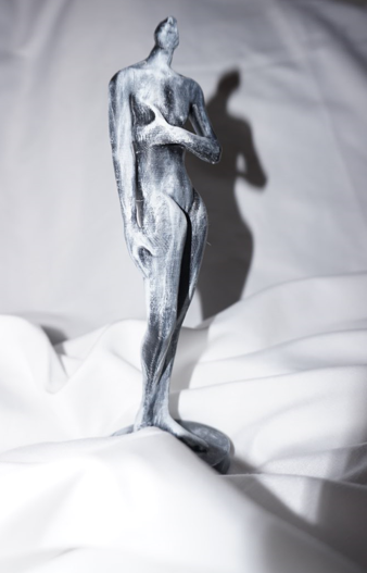 Androgynous, The Self - Sculpture and Tabletop Decoration Statue Transgender