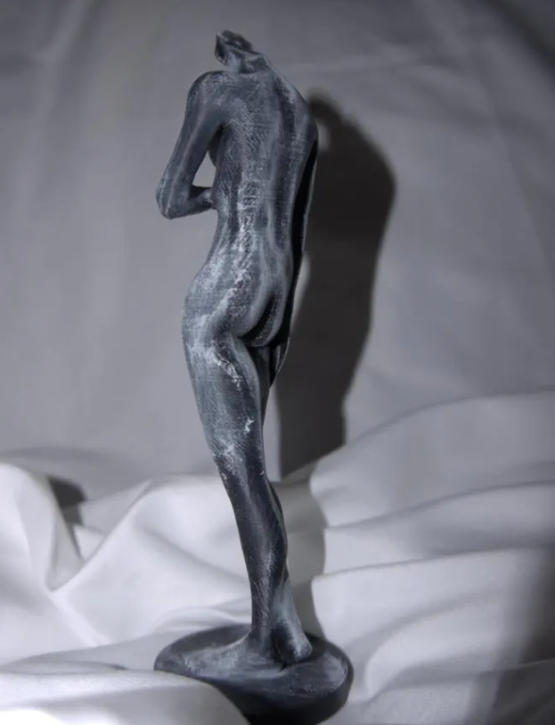 Androgynous, The Self - Sculpture and Tabletop Decoration Statue Transgender