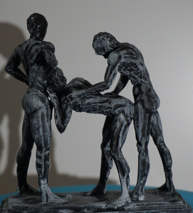 The Male Ritual - Sculpture and Tabletop Decoration Gay statue