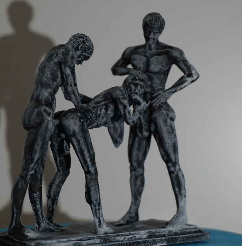 The Male Ritual - Sculpture and Tabletop Decoration Gay statue
