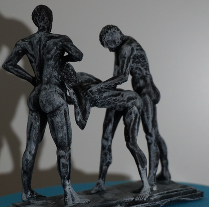 The Male Ritual - Sculpture and Tabletop Decoration Gay statue