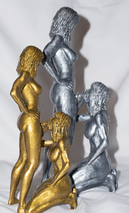 Trans connections Erotic sculpture and figurine