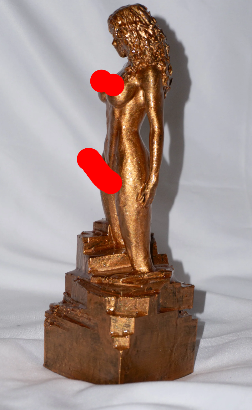 Trans Sculpted Erotic sculpture and figurine