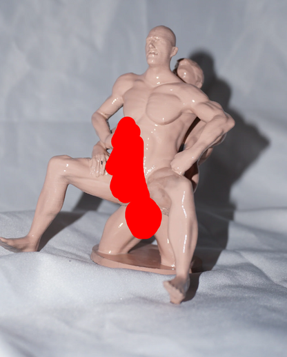 The lift gay sculpture and figurine