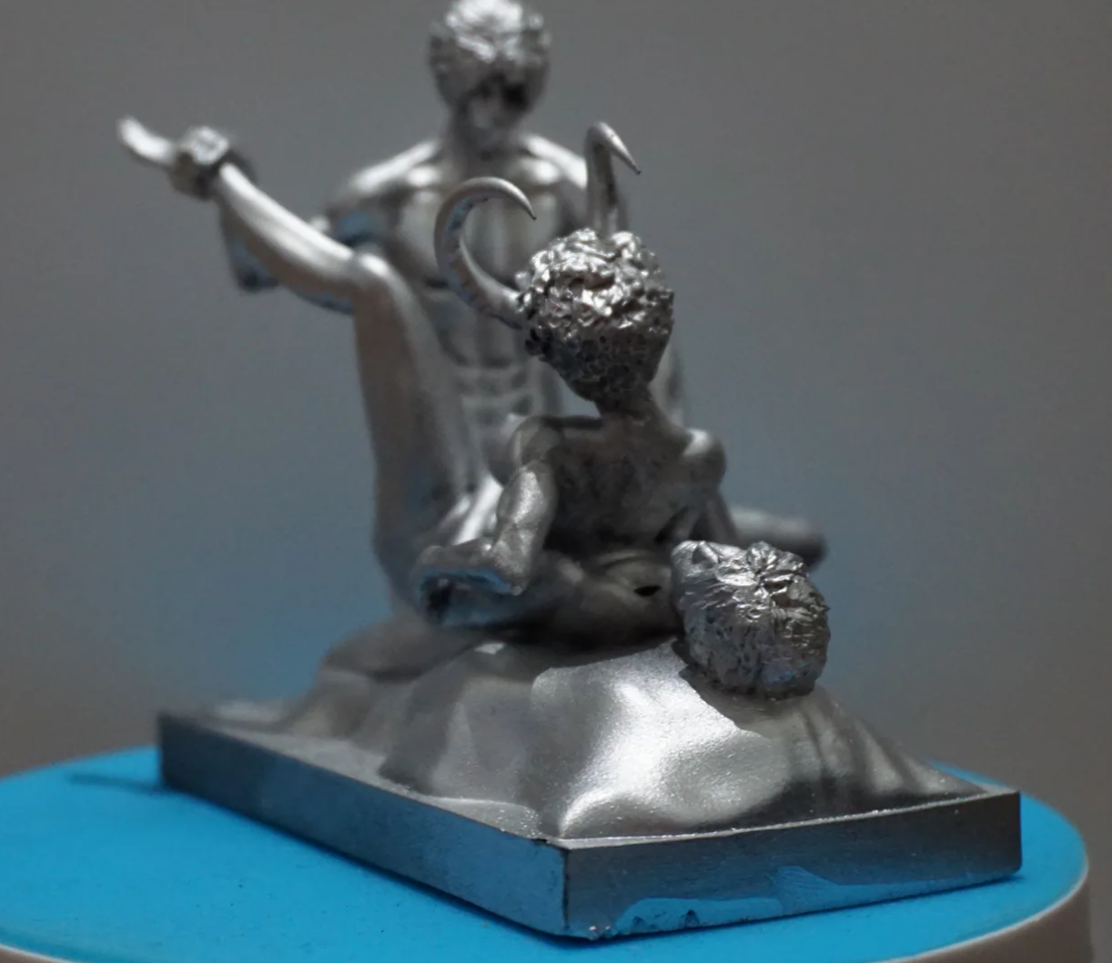 Demonic Oppression Art piece Sculpture