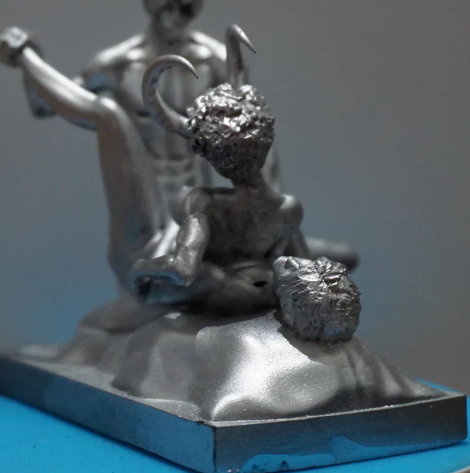 Demonic Oppression Art piece Sculpture