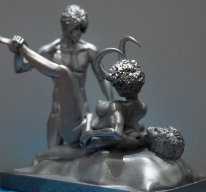 Demonic Oppression Art piece Sculpture