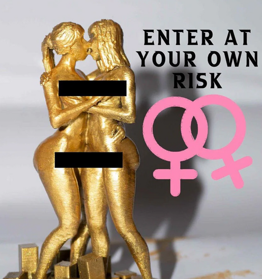 Lesbian Sensuality Art Figurine and sculpture