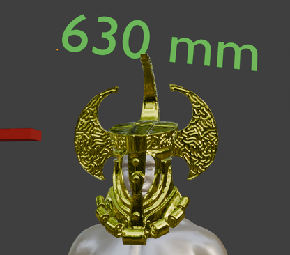 Crucible Axe Helmet Replica