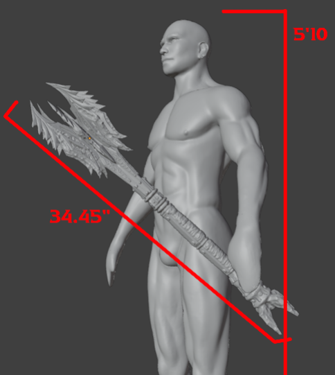 Daedric Mace Mini