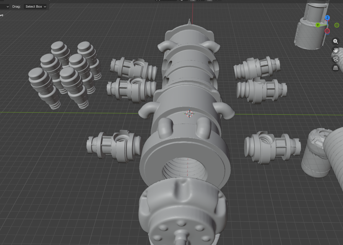 REPLICA Q35 Matter Modulator | Realistic Size