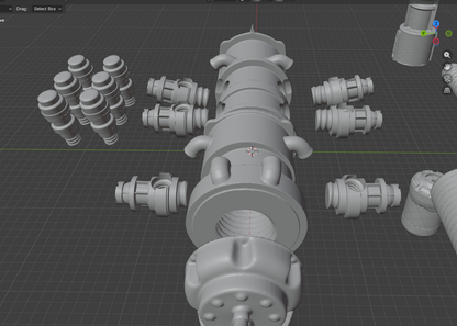 REPLICA Q35 Matter Modulator | Realistic Size