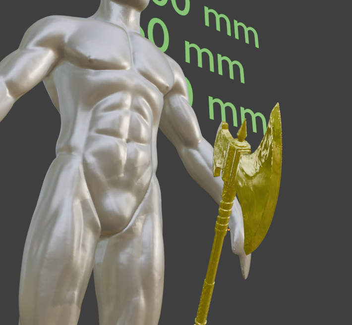 The Battle Axe Non functional Durable Plastic Replica Cosplay Piece
