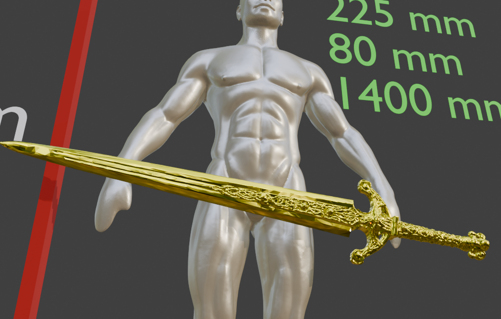 Mini Ordovis's Greatsword Non functional Durable Plastic Replica Cosplay Piece