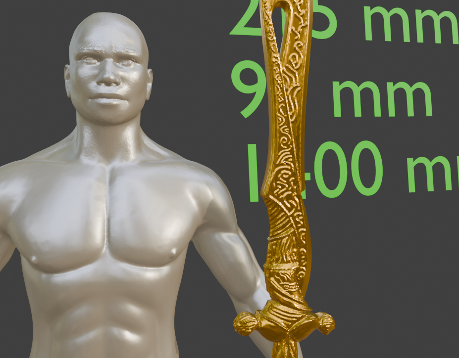 Mini Inseparable Sword Miniature Format