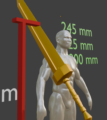 Guts Sword Miniature, The Great Sword Mini Format