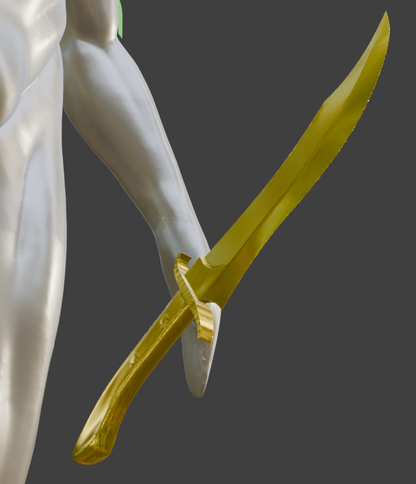 Miniature Dagger Prop, Great Format Miniature, 1:2 to 1:16 Scale