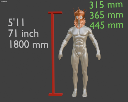 All Knowing Helm Replica, Ofnir Miniature Format