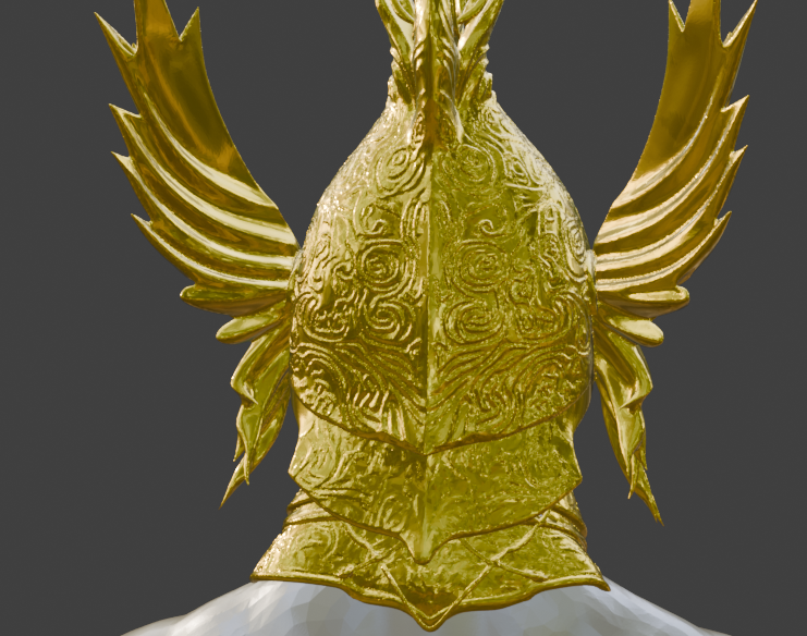 Cleanrot Knight Helm Replica, Miniature Format, 1:2 to 1:16 Scales