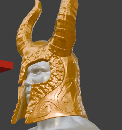 Mini Helm of Draugr Replica