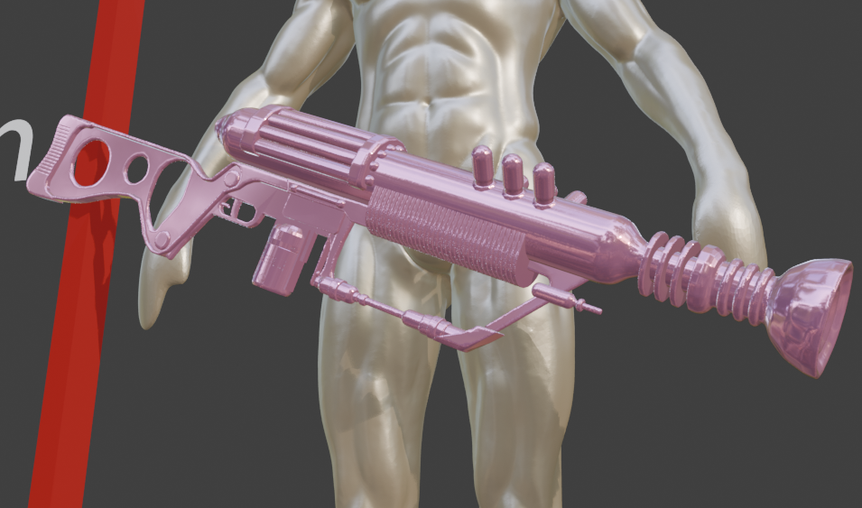 REPLICA LAER RIfle Realistic Size  | Fallout New Vegas Laser Assisted Electrical Rifle