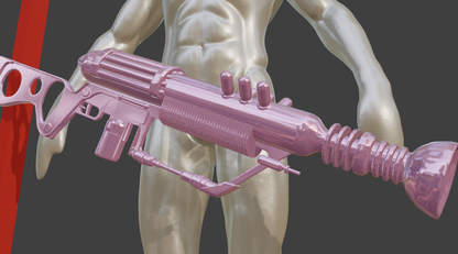 Mini REPLICA LAER RIfle Realistic Size  | Fallout New Vegas Laser Assisted Electrical Rifle Miniature Format
