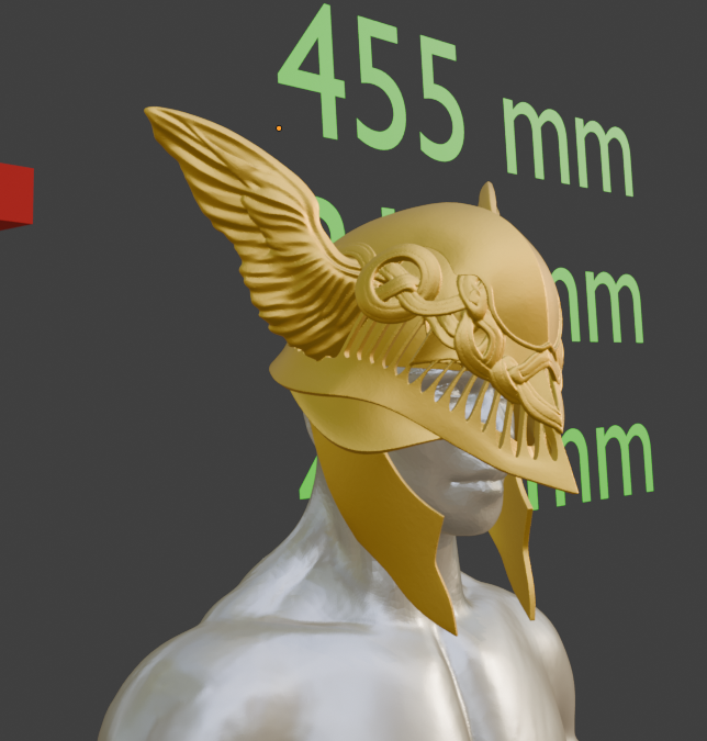 Mini Malenia Helmet Replica Miniature Format
