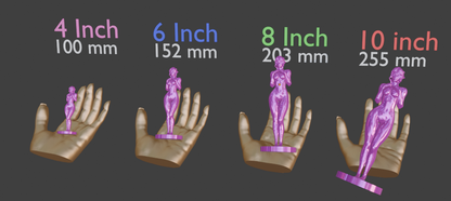 Transgender "Watcher of the night" Art Sculpture and figurine