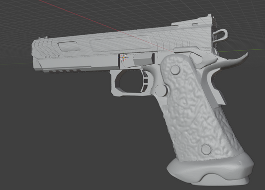 John Wick Pistol Prop, Metal Replica, Movie Prop