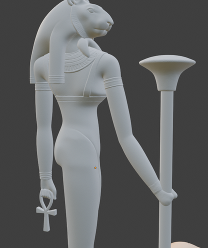Sekhmet Statue | Egyptian Lioness Goddess Sculpture | Goddess of War & Healing | Ancient Egypt Deity Figurine | Egyptian Mythology Decor