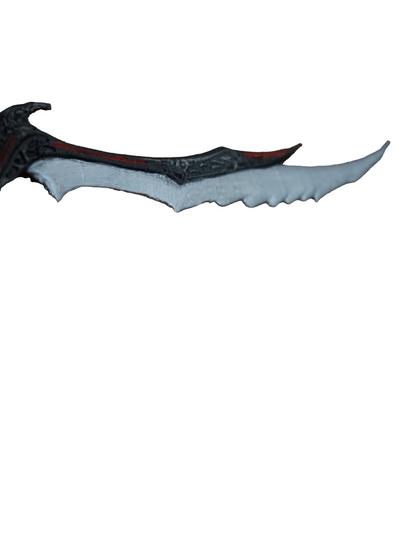 Daedric short sword replica