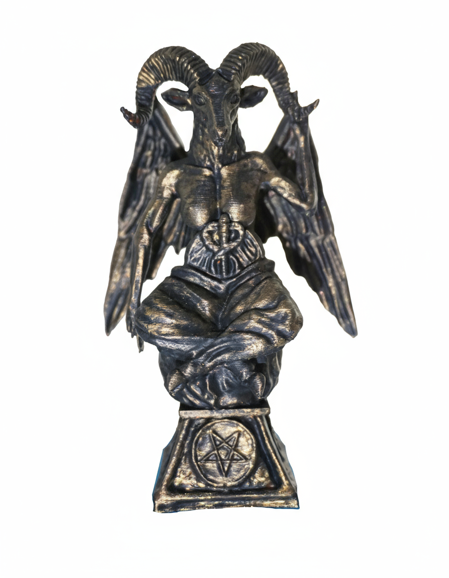 Baphomet Sculpture and figurine, as above so below