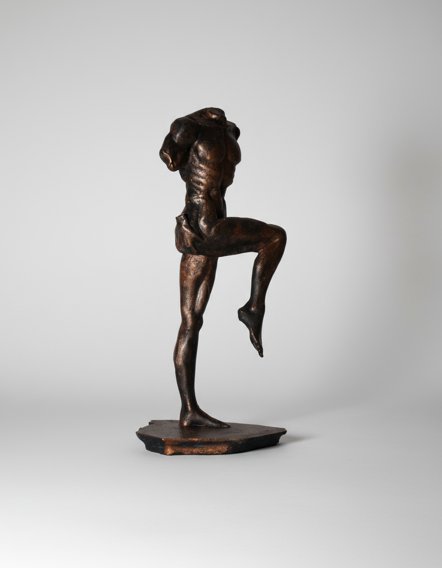 Fractured Man Statue