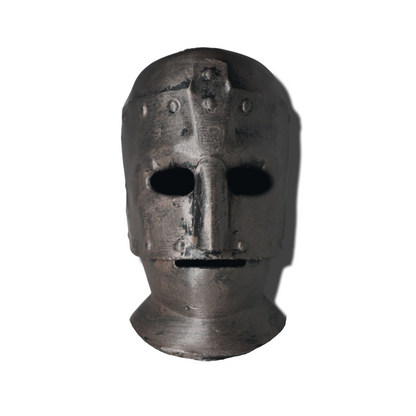 Mini Prisoner's Cast iron helmet Miniature Format