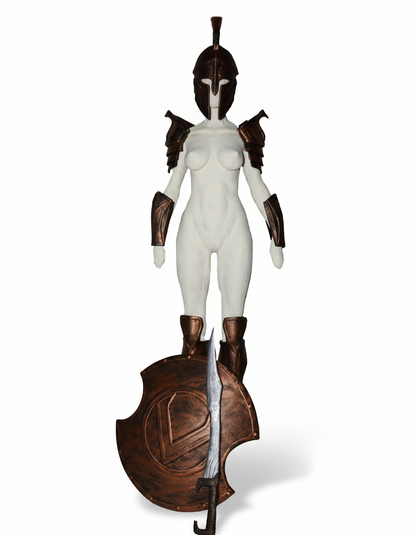 Bronze Hoplite costume set Whole set