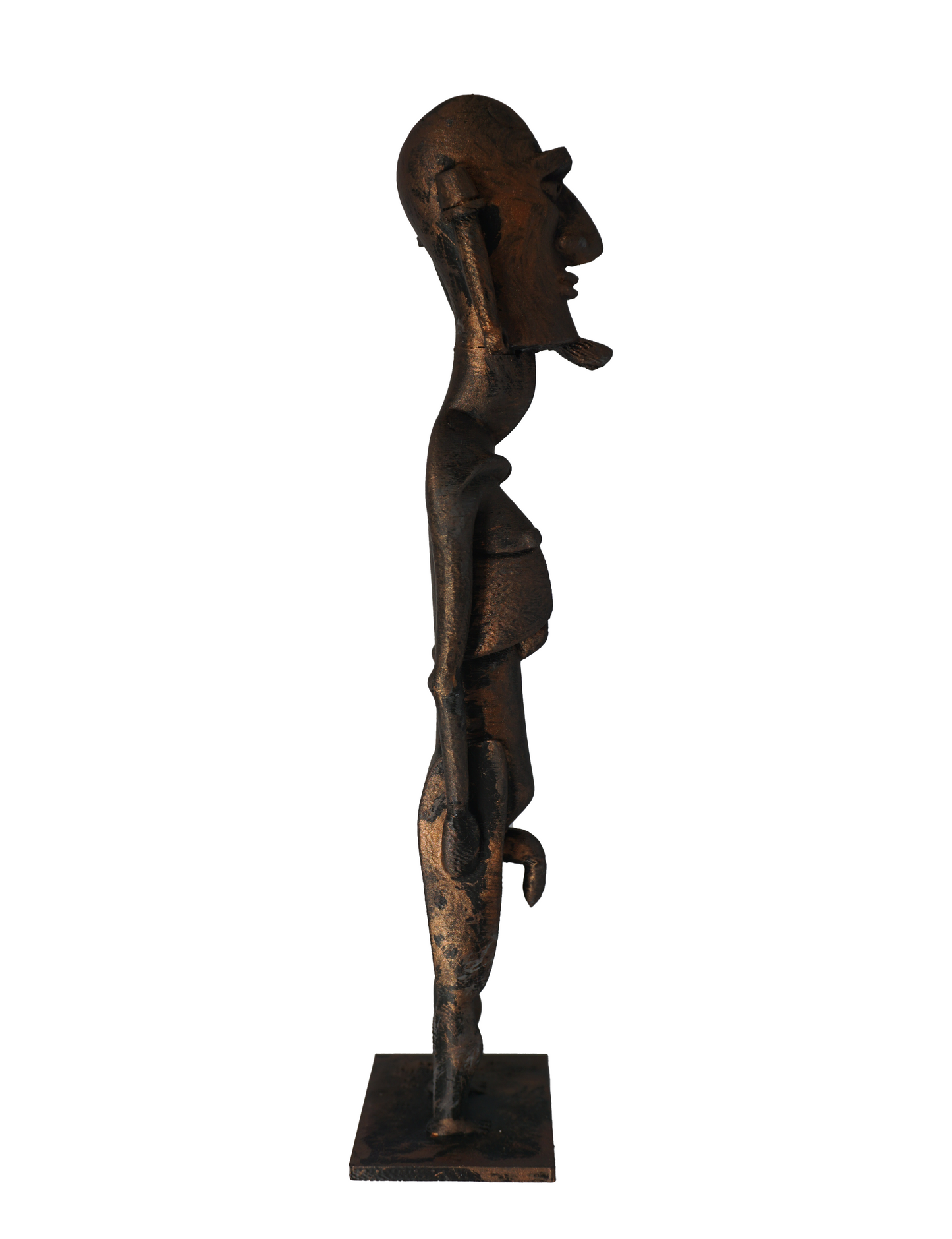 African Statue Decoration Baule people Art Shrine