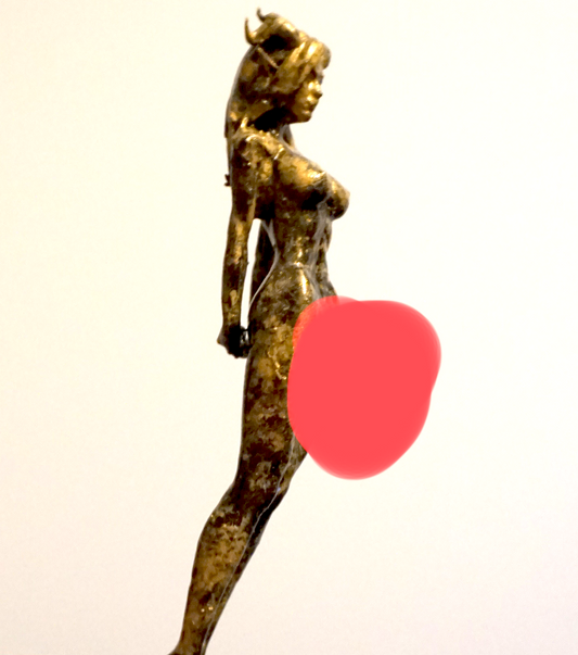 Transgender "Cambion" Erotic Art Sculpture and figurine