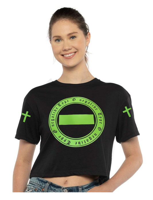 Type O negative Women Crop top Tee Shirt  | Peter Steele | Metal | Goth