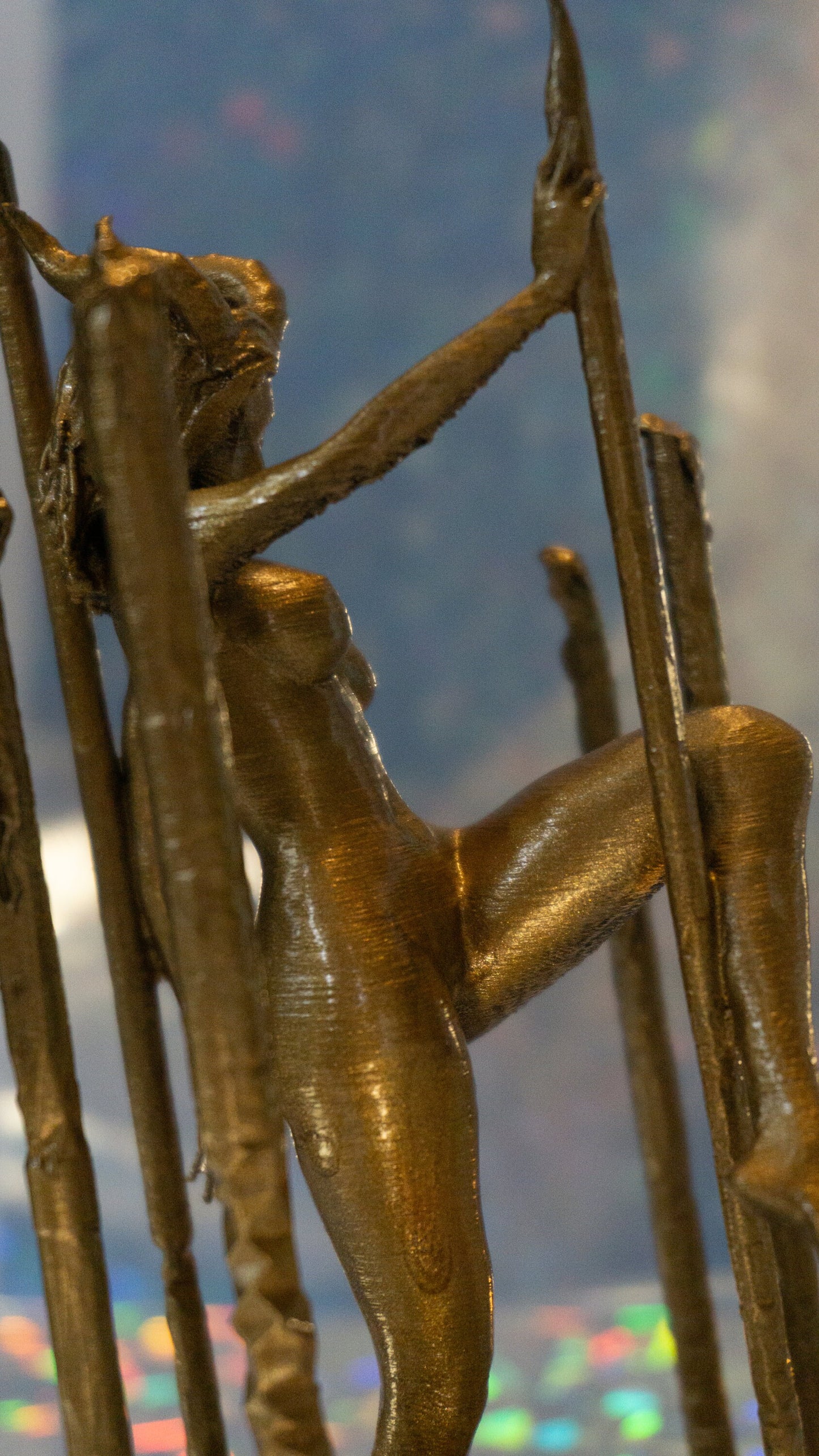 Female, Succubus Pole Dancing Figurine Statue