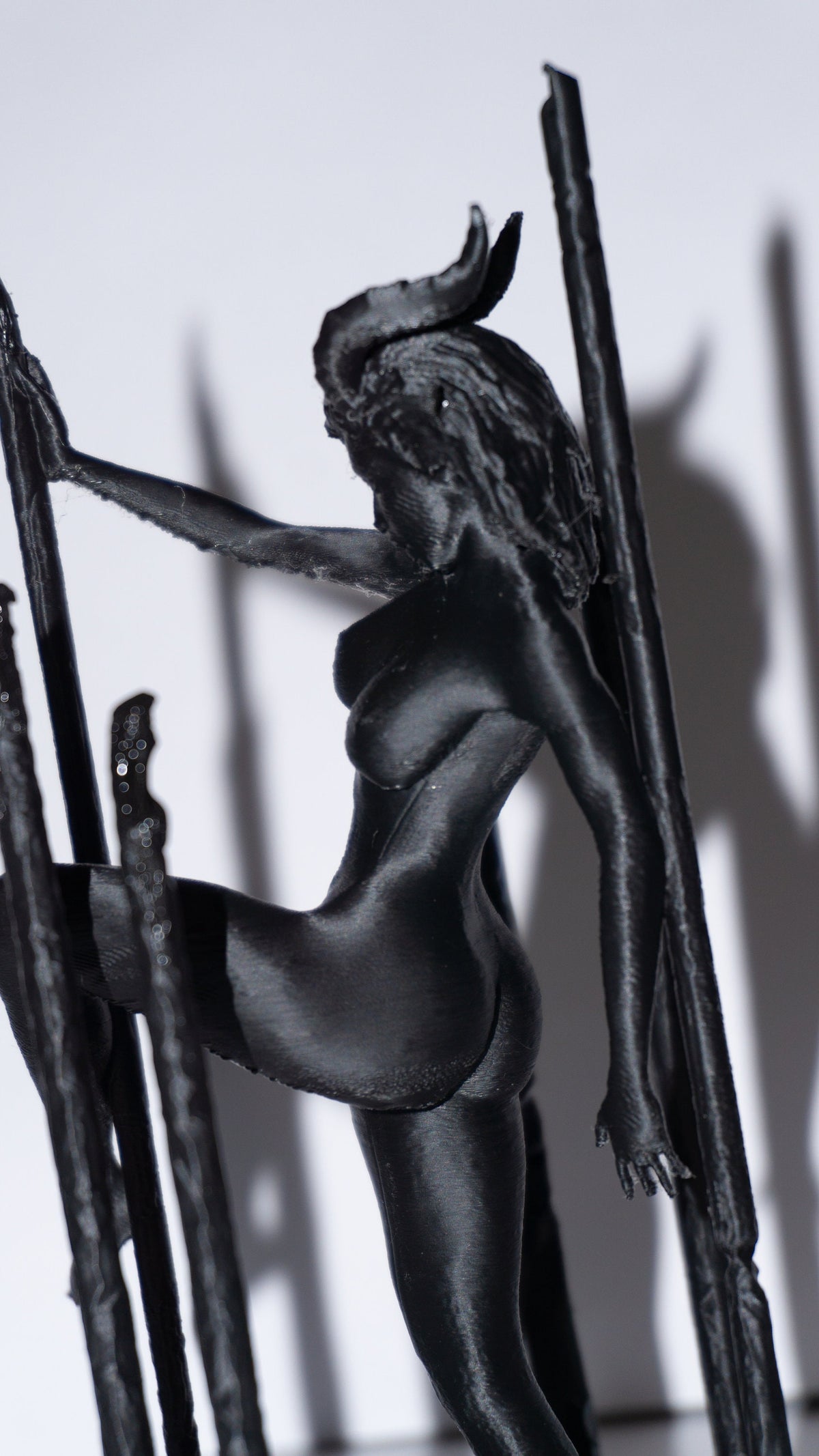 Female, Succubus Pole Dancing Figurine Statue