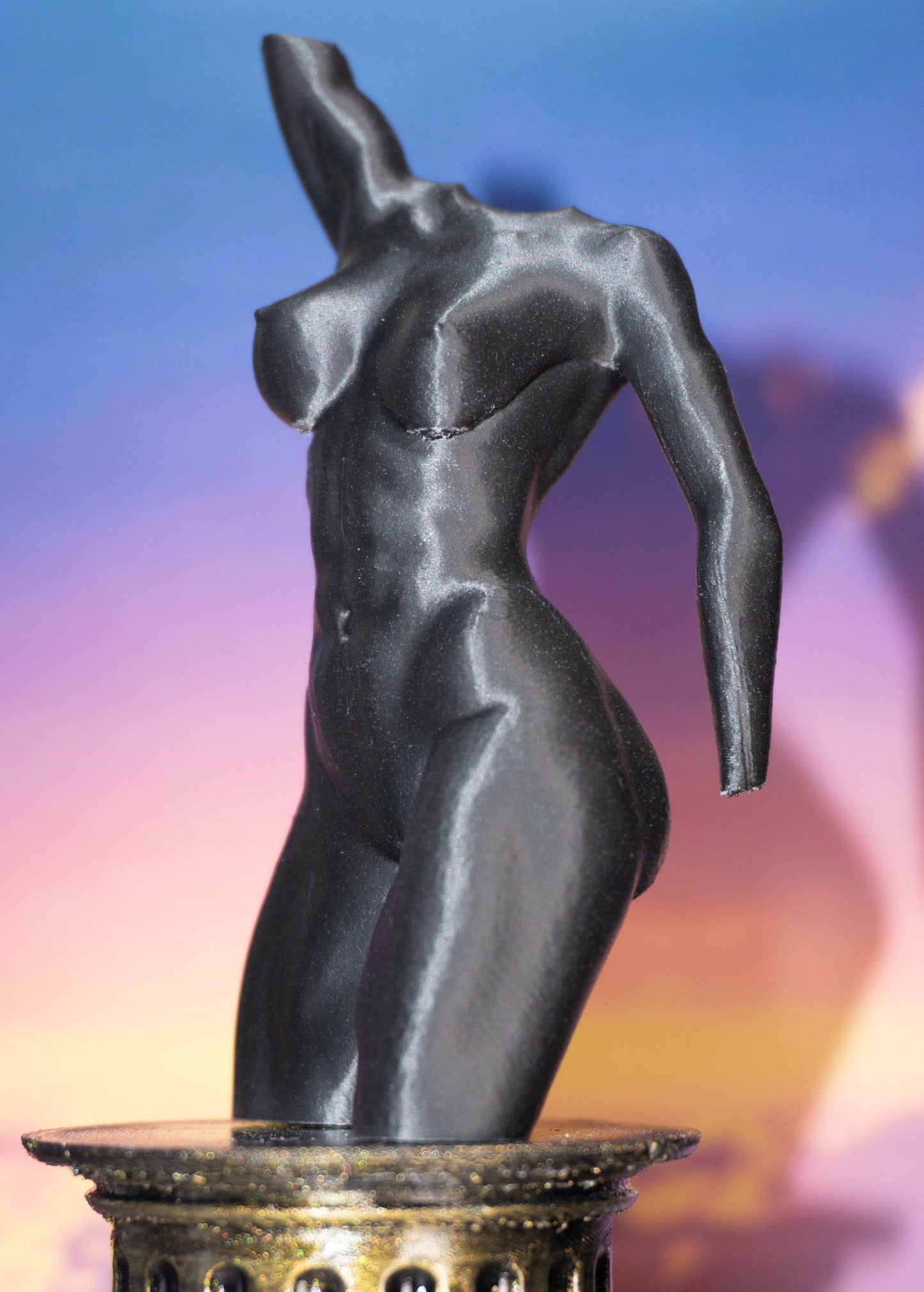 Female, Victorious - Sculpture