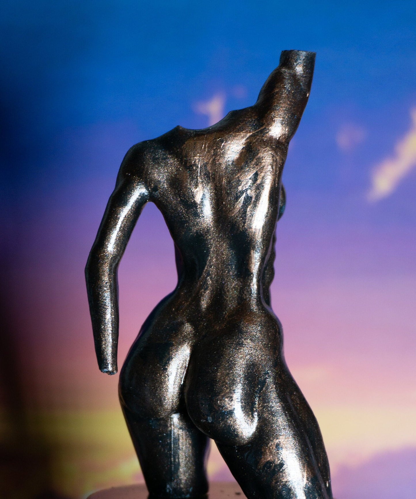 Female, Victorious - Sculpture
