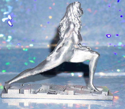 Female, Female Lizard Yoga Pose Figurine Statue