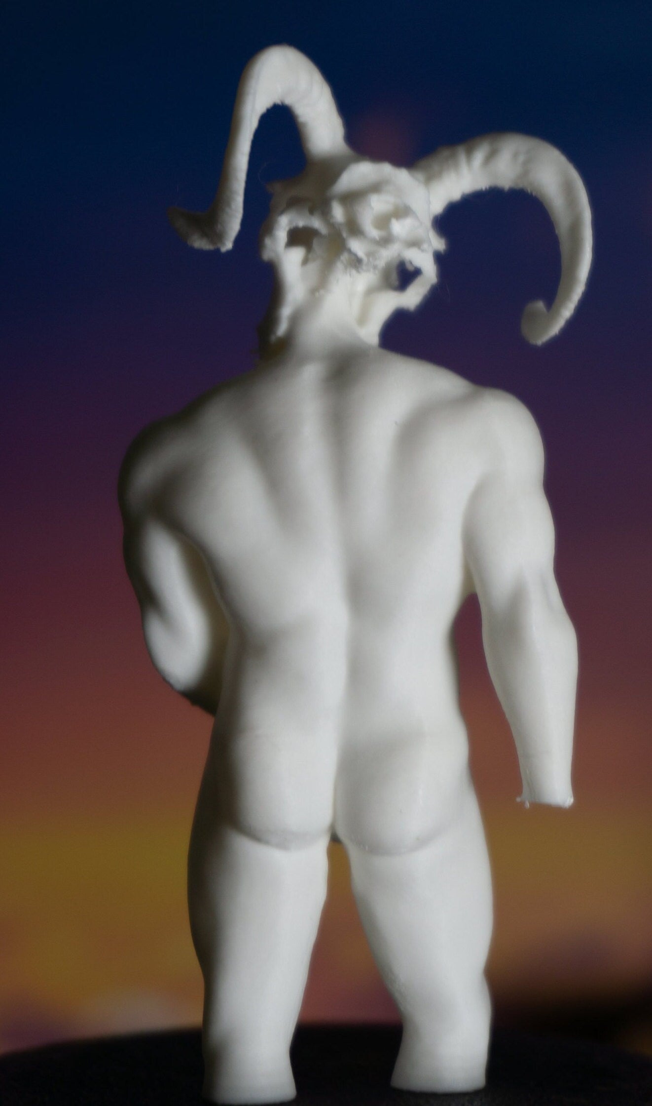 Male, Wendigo - Sculpture and Tabletop Decoration Statue