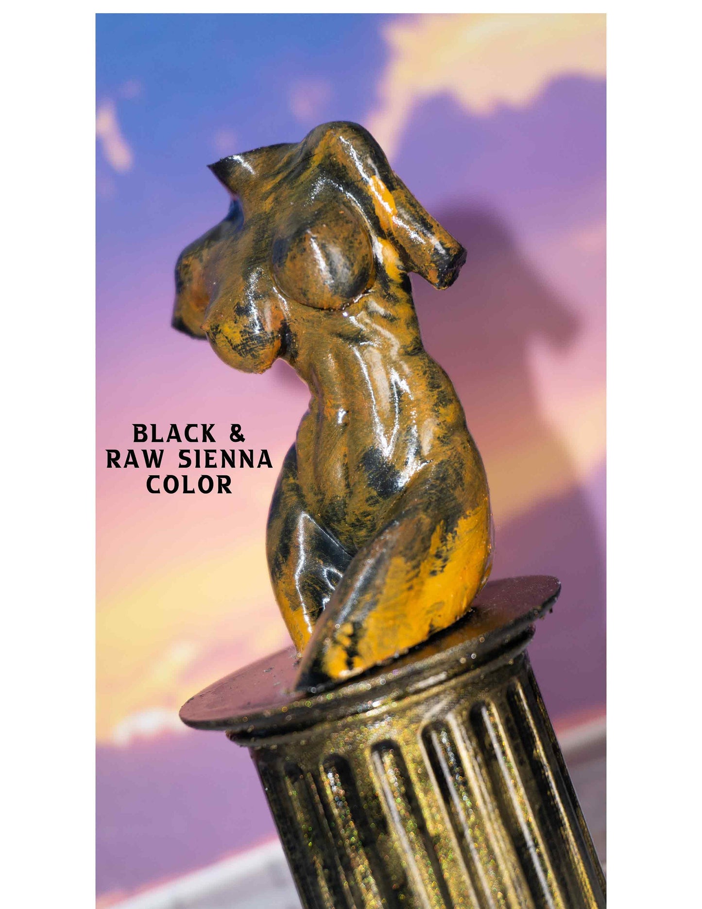 Female, Stroll - Sculpture