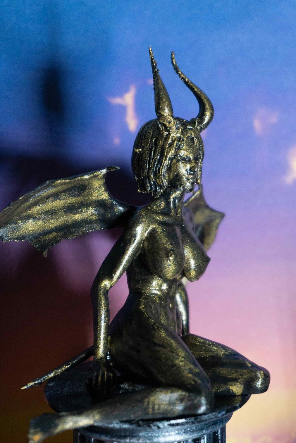 Female, demonic succubus - Sculpture, Statue, and Tabletop Decoration