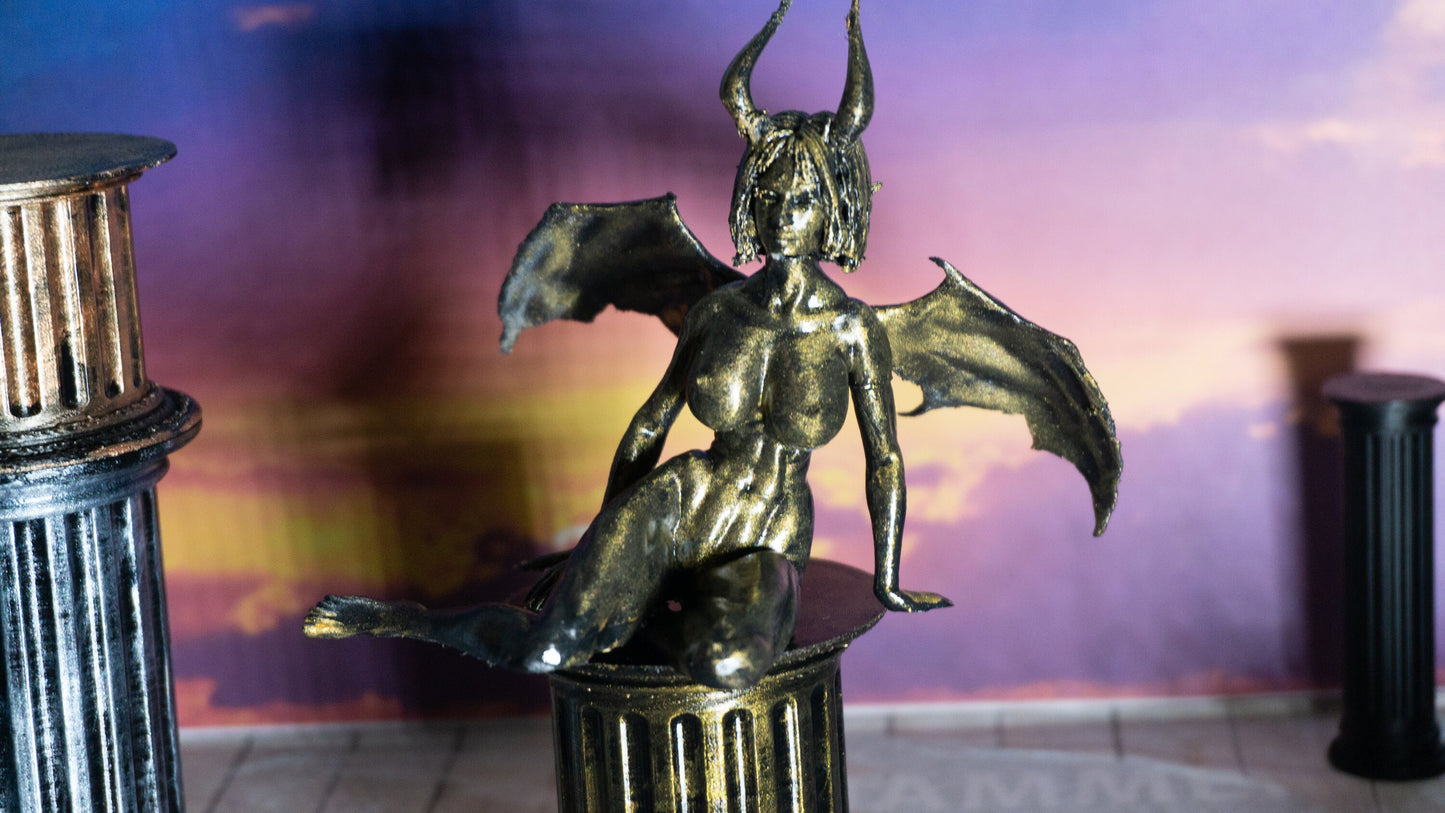 Female, demonic succubus - Sculpture, Statue, and Tabletop Decoration